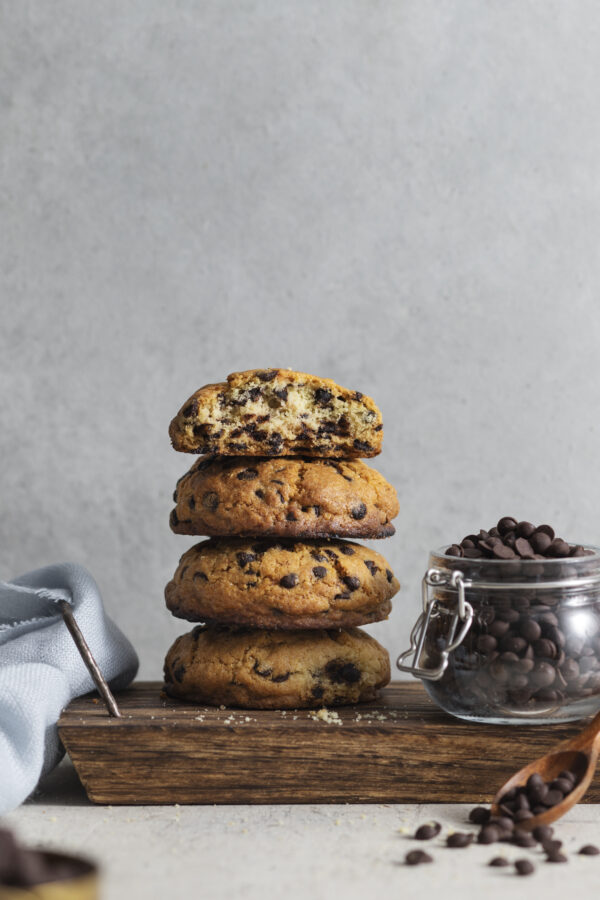 Cookie clásica con chips de chocolate