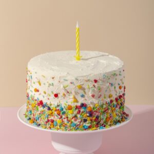 Tarta de cumpleaños de Lacasitos