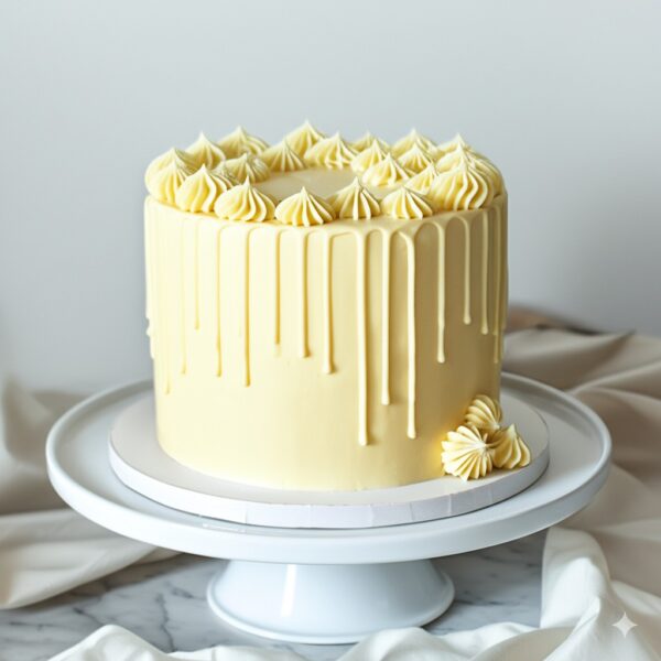 Tarta de chocolate blanco