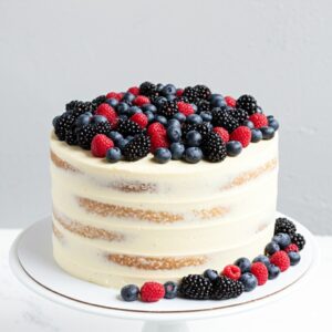Tarta de frutos del bosque