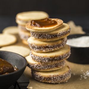 Alfajores de caramelo