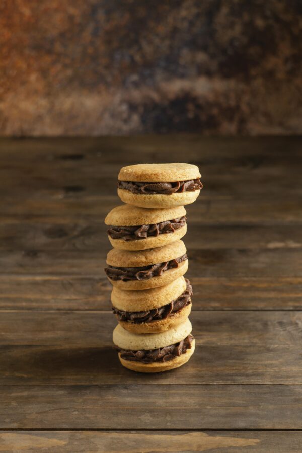 galletas rellenas de nutella