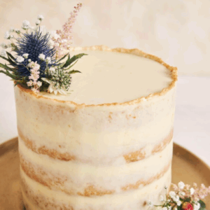 tarta de boda estilo naked cake